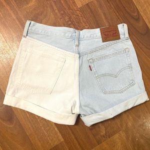 Levis denim shorts